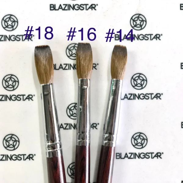 BlazingStar - Bút Đắp Bột  - Premium Plus - Cán Tròn