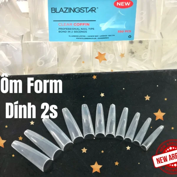 Coffin Shape - Clear - BlazingStar