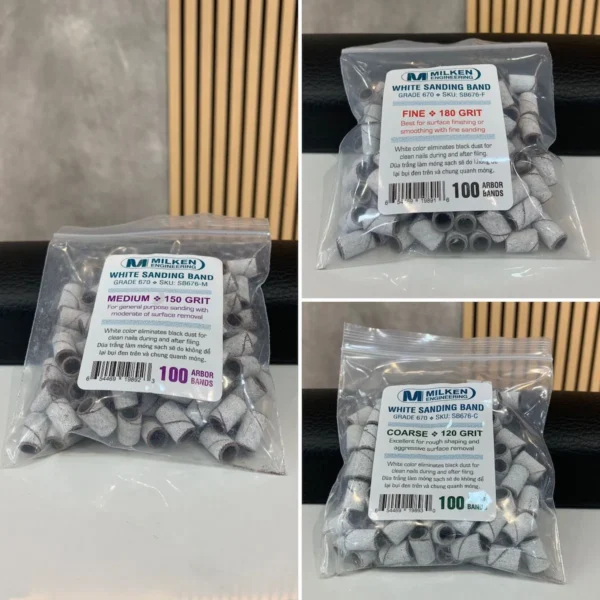Vỏ Bào Sần Trắng - Sanding Band White