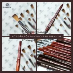 BlazingStar - Bút Đắp Bột  - Premium Plus - Cán Tròn - Image 3