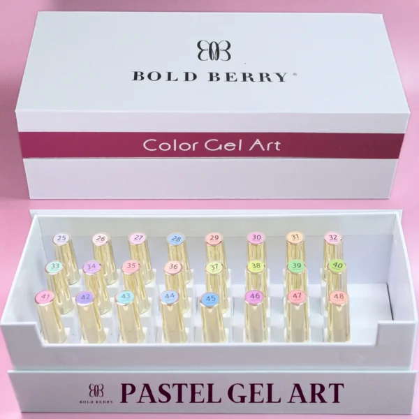 Set Vẽ Gel Bold Berry - Gel Art Pastel