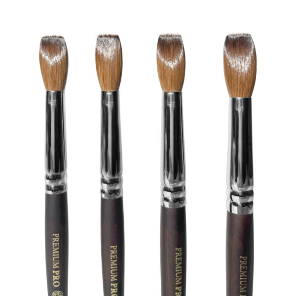 BlazingStar - Bút Đắp Bột - Premium Pro - Cán Tròn