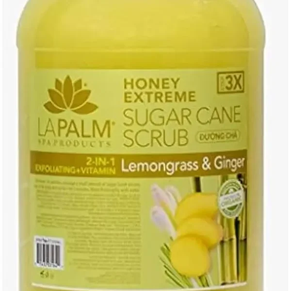 La Palm - Honey Exteme Sugar Cane Scrub - Lemongrass & Ginger