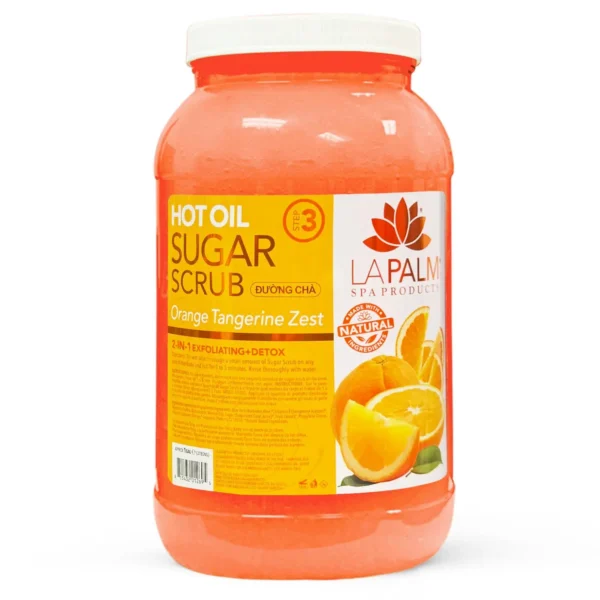 La Palm - Hot Oil Collagen Sugar Scrub - Orange Tangerine Zest