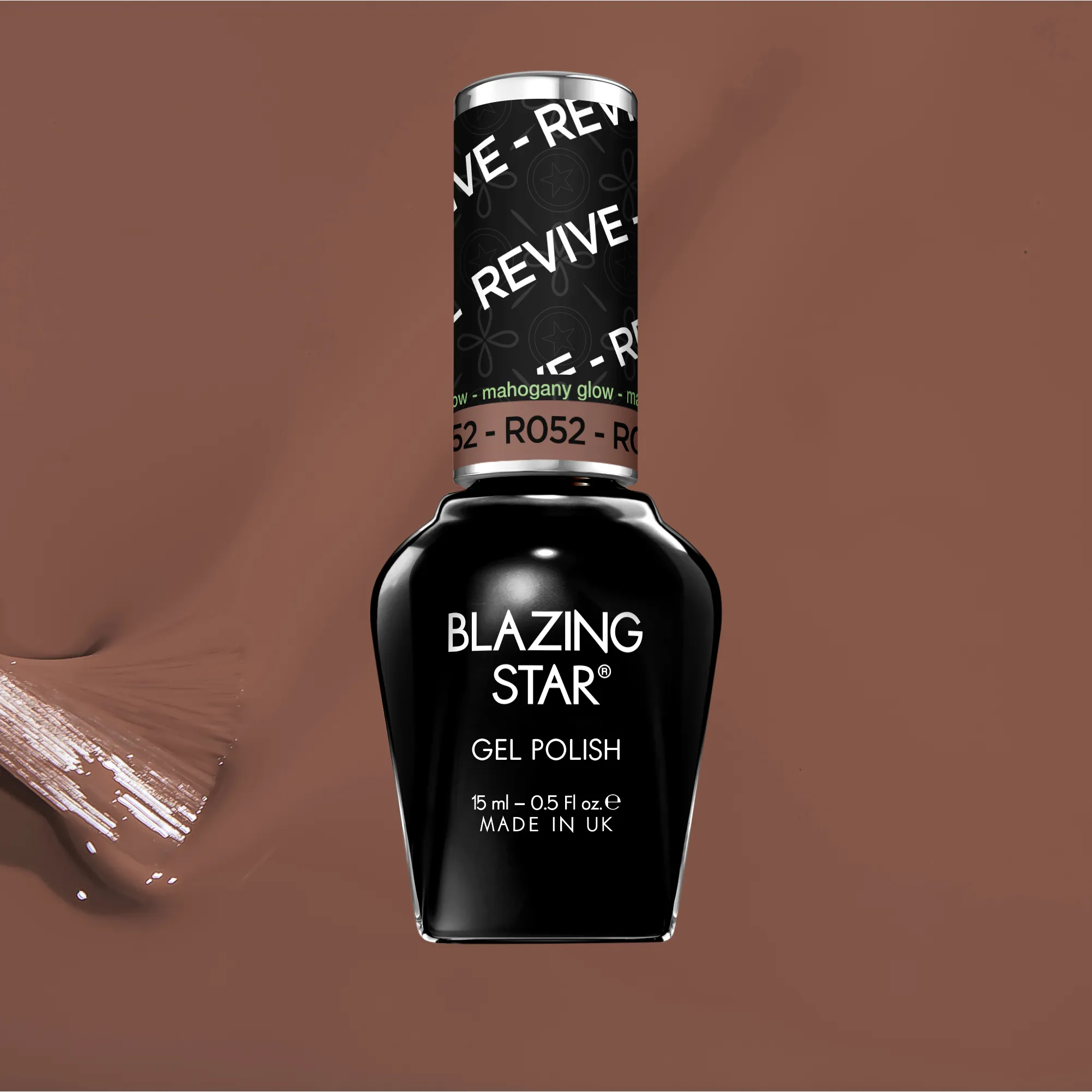 bsg-rev-052-cb BlazingStar - Revive Gel - R052 - Mahogany Glow - Image 1