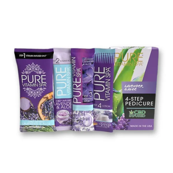 La Palm - Pure Vitamin Spa - 4 Step - Lavender & Aloe